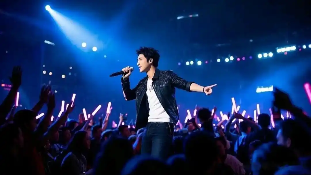 点燃激情传递梦想伴奏_载着点燃激情传递梦想_王力宏在音乐节上激情演出，点燃全场氛围