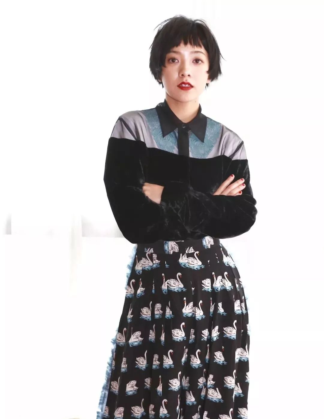 郭采洁短发造型图片_郭采洁_郭采洁的老公是谁