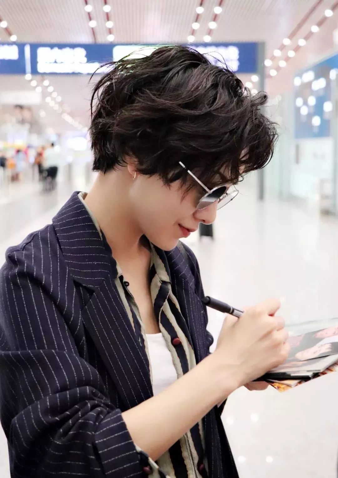 郭采洁短发造型图片_郭采洁的老公是谁_郭采洁