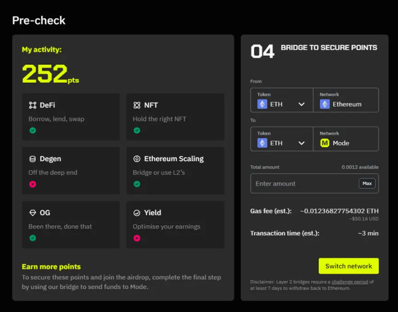 代币空投已开启，全面解读新L2 Mode Network