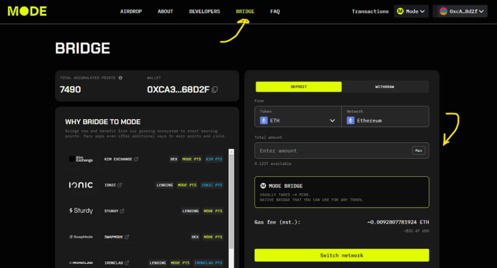 代币空投已开启，全面解读新L2 Mode Network