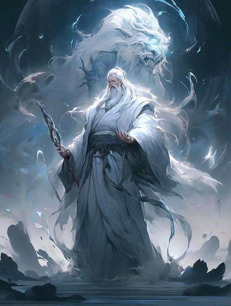 姜子牙的隐居生活与修行故事_姜子牙隐居地_姜子牙隐居渭水