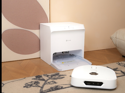 自带恒净基站 能吸泡面的萤石AI多维视觉洗地机器人RX30 MAX太强了