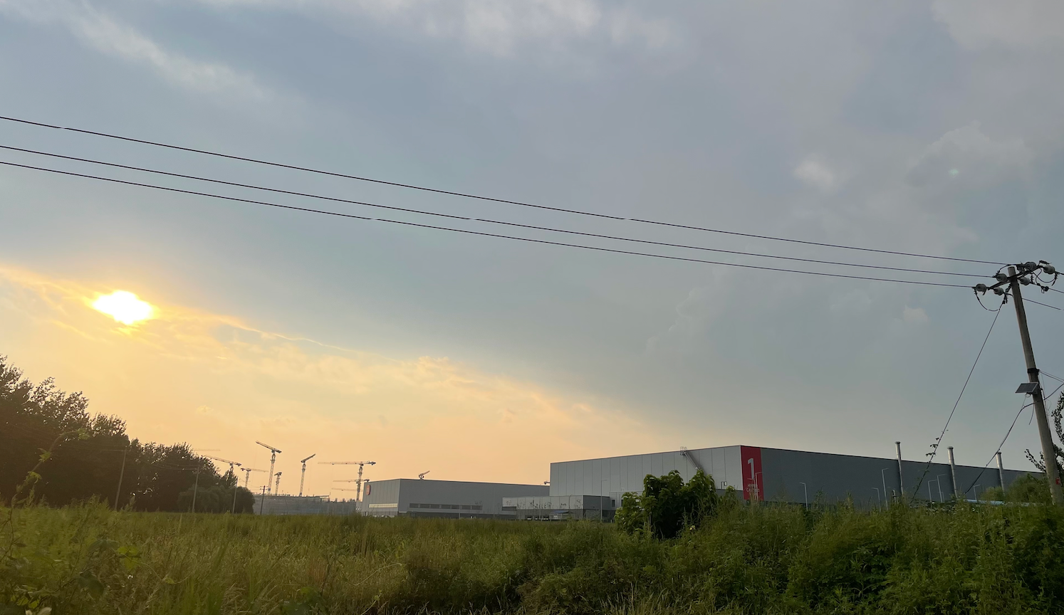 小米汽车工厂一至四号厂房