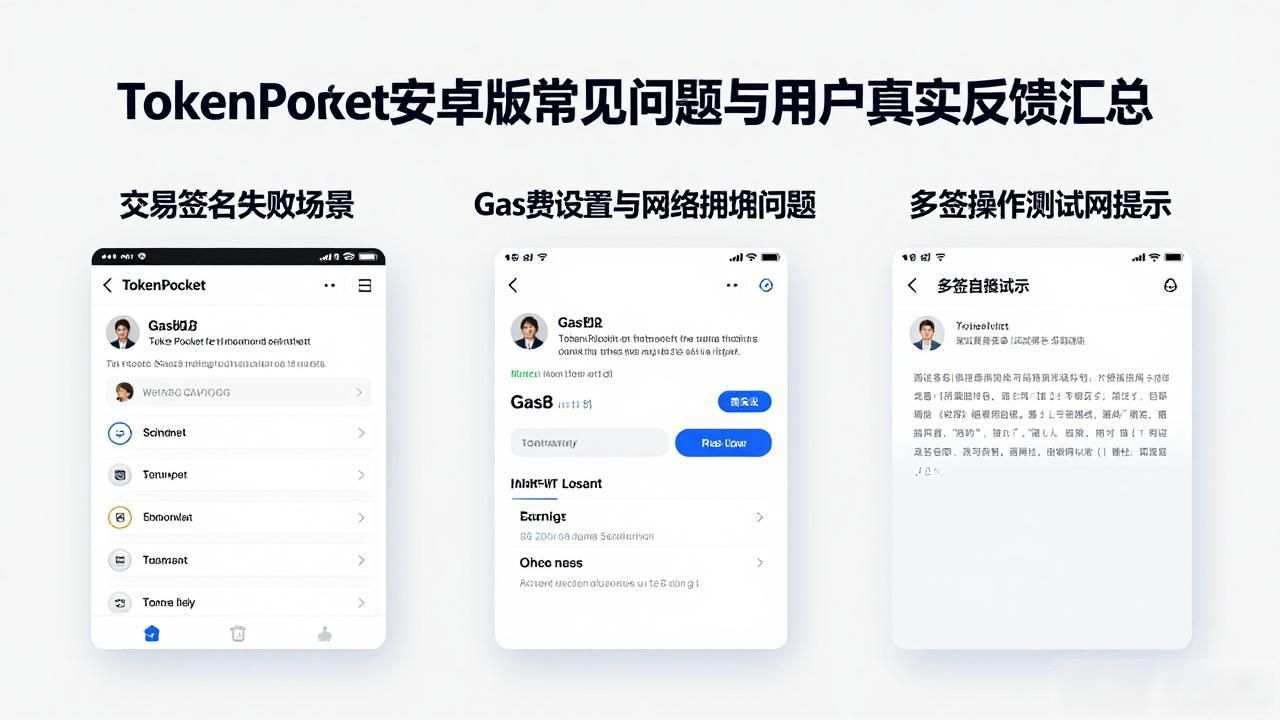 TokenPocket安卓钱包技术痛点_tokenpocket钱包安卓应用的技术支持与用户反馈汇总_安卓用户反馈建议
