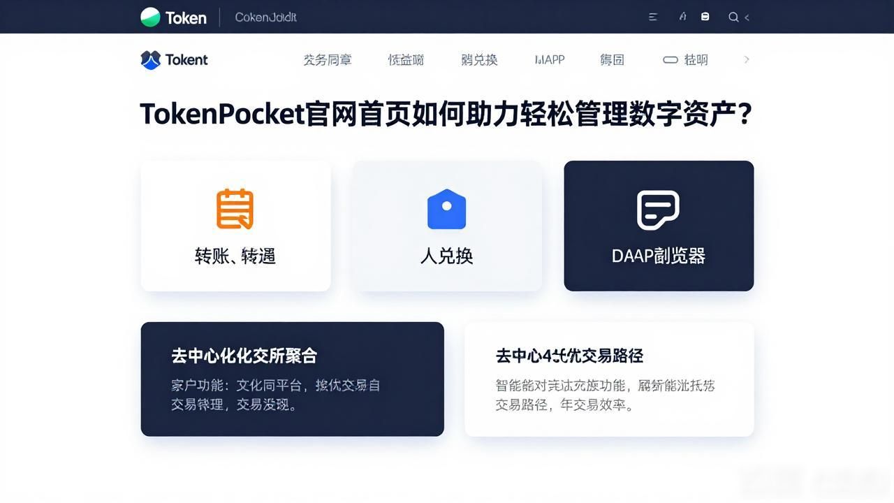 TokenPocket官网首页如何助力轻松管理数字资产？