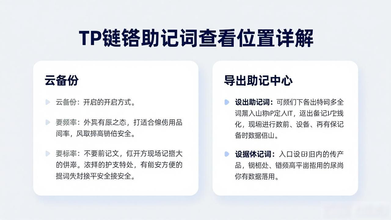 TP钱包助记词查看位置详解