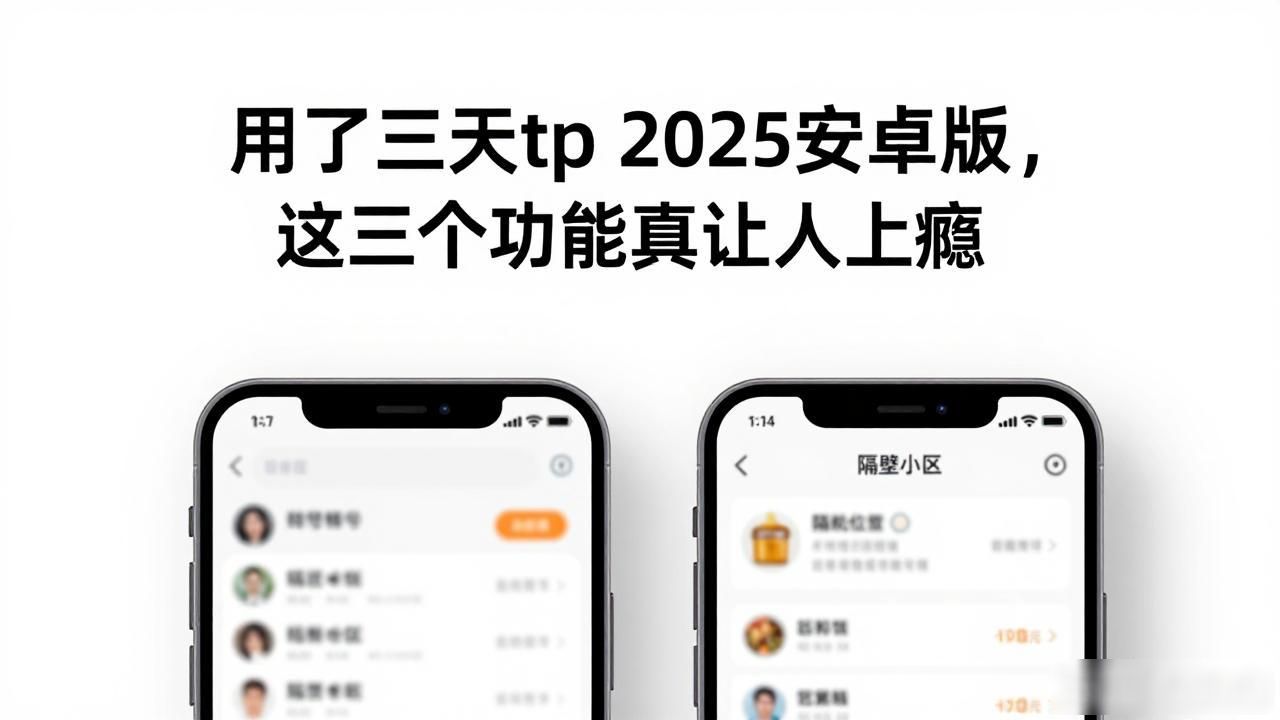 用了三天tp 2025安卓版，这三个功能真让人上瘾