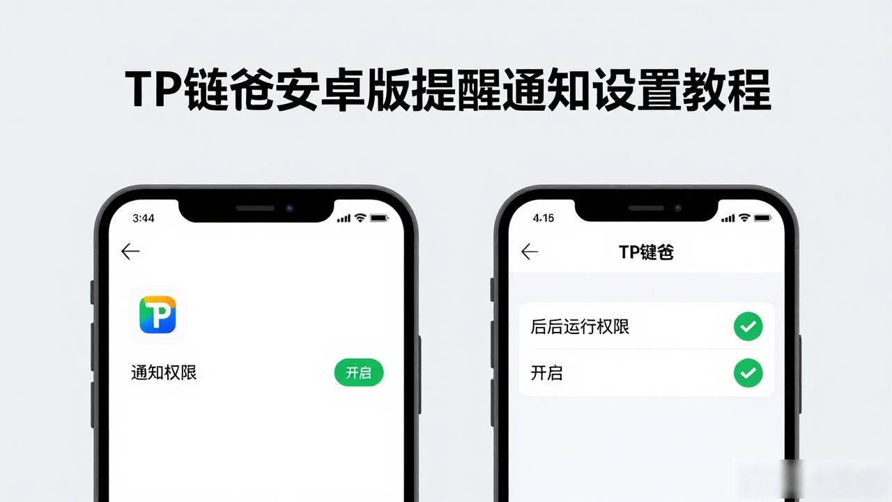 TP钱包安卓版提醒通知设置教程